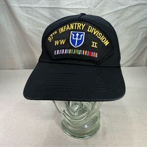 Black 97th Infantry Division WW II Cap